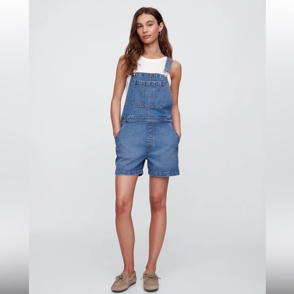 GAP Factory Denim Shortalls